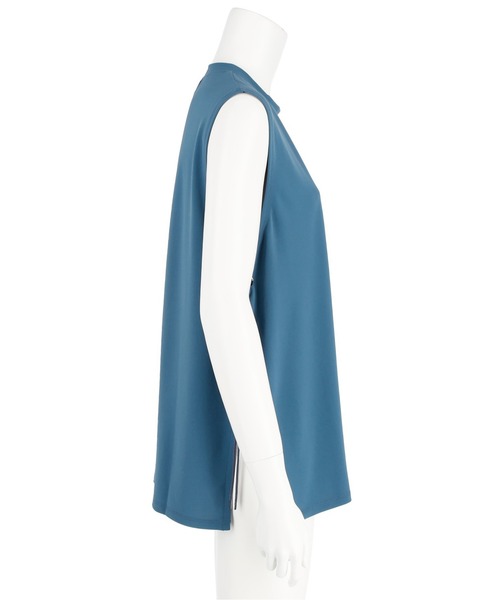 G.V.G.V.(ジーヴィージーヴィー)の「SADE SLIT TOP(Tシャツ/カットソー・レディース・ブルー/ブラック・ONE SIZE)」の5枚目の写真