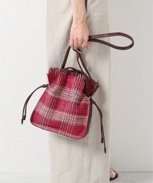 LE TALON | LE TALON フリンジラフィアバッグ(トートバッグ)