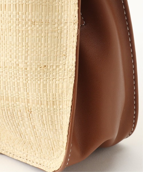 LE TALON（ルタロン）の「LE TALON フリンジラフィアバッグ（トートバッグ・レディース・ベージュ/ネイビー/ピンク・FREE）」の19枚目の写真