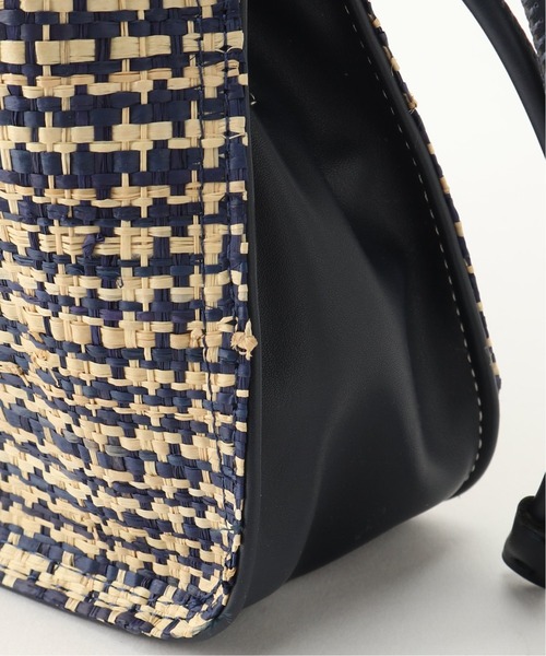 LE TALON（ルタロン）の「LE TALON フリンジラフィアバッグ（トートバッグ・レディース・ベージュ/ネイビー/ピンク・FREE）」の20枚目の写真