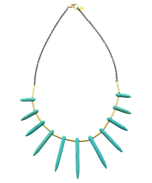 BEAMS BOY(ビームスボーイ)の「◎WE SEE STARS / Bear Claw Necklace(ネックレス・レディース・ロイヤルブルー・ONE SIZE)」の1枚目の写真
