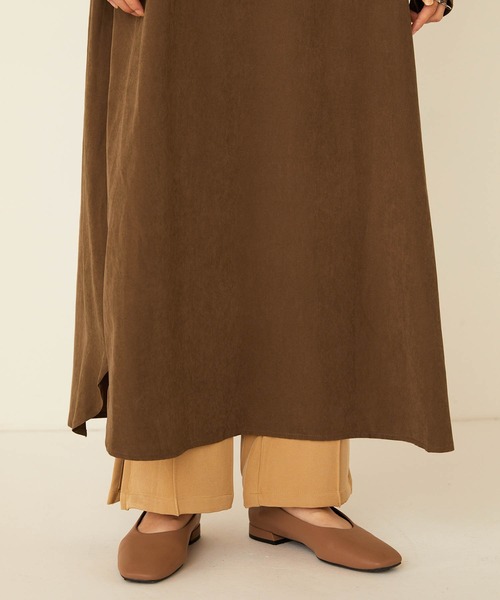 forksy.(フォルクシー)の「【forksy.】マルチウェイアンサンブルワンピース/クロップド長袖ボリューム袖シャツ&ノースリーブワンピース(ワンピース・レディース・ブラック/カーキ/アイボリー/オリーブ/ネイビー・FREE)」の11枚目の写真