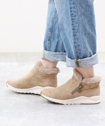 【earth music&ecology Blue Label】 スニーカーソール ボアブーツ
