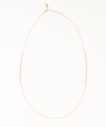 NATURAL BEAUTY BASIC | バンブーシェイプパールネックレス(ネックレス)