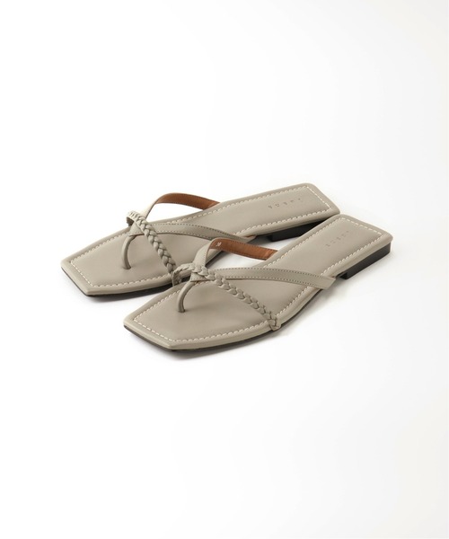 IENA(イエナ)の「【LUANA /ルアナ】フラットサンダル◆(サンダル・レディース・ブラック/グレー・36/37/38)」の14枚目の写真