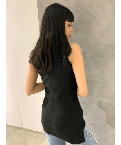 EMODA(エモダ)の「カットレイヤートップ(Tシャツ/カットソー・レディース・グレー/ブラック/ホワイト・FREE)」の17枚目の写真