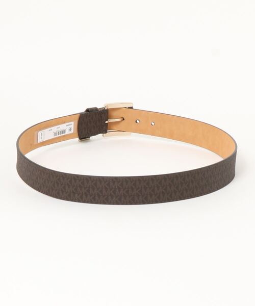 MICHAEL KORS（マイケルコース）の「【Wo】【it】【MICHAEL KORS】MICHAEL KORS Hamilton Lock Monogram Belt（ベルト・レディース・ブラウン・SMALL/MEDIUM/LARGE）」の2枚目の写真
