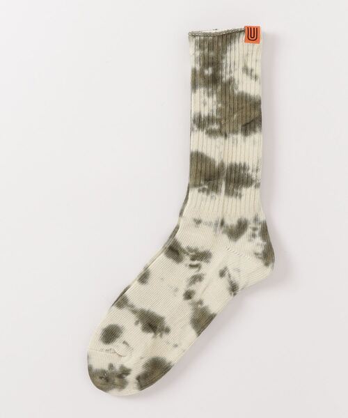 UNIVERSAL OVERALL（ユニバーサルオーバーオール）の「【UNIVERSAL OVERALL】タイダイクルーソックス U-003/LU-401（ソックス/靴下・メンズ・ブラック/パープル/ネイビー/イエロー/オレンジ/その他2/その他1/その他3/その他4/その他5・S/M）」の18枚目の写真
