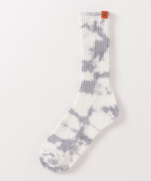 UNIVERSAL OVERALL（ユニバーサルオーバーオール）の「【UNIVERSAL OVERALL】タイダイクルーソックス U-003/LU-401（ソックス/靴下・メンズ・ブラック/パープル/ネイビー/イエロー/オレンジ/その他2/その他1/その他3/その他4/その他5・S/M）」の19枚目の写真