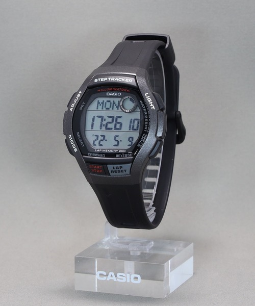 CASIO(カシオ)の「CASIO Collection SPORTS / WS-2000H-1AJH(デジタル腕時計・メンズ・ブラック・FREE)」の7枚目の写真