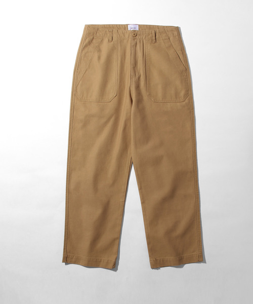 UNCORD(アンコード)の「【UNCORD】バックツイルファティーグベイカーパンツ(カーゴパンツ・メンズ・カーキ/キャメル/ブラック/アイボリー・X-LARGE/LARGE/MEDIUM)」の13枚目の写真