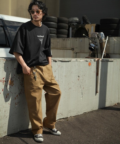 UNCORD(アンコード)の「【UNCORD】バックツイルファティーグベイカーパンツ(カーゴパンツ・メンズ・カーキ/キャメル/ブラック/アイボリー・X-LARGE/LARGE/MEDIUM)」の22枚目の写真