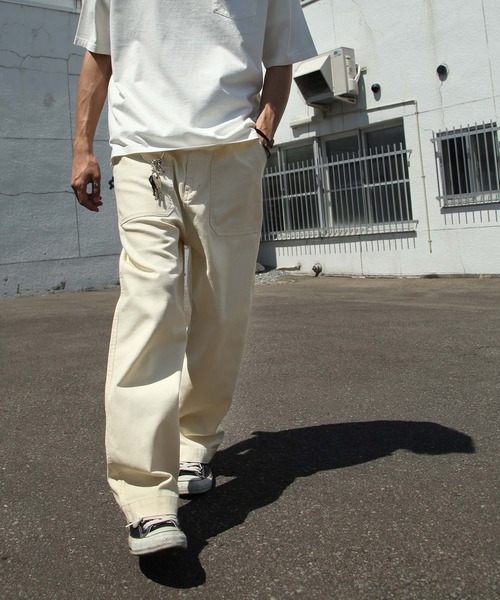 UNCORD(アンコード)の「【UNCORD】バックツイルファティーグベイカーパンツ(カーゴパンツ・メンズ・カーキ/キャメル/ブラック/アイボリー・X-LARGE/LARGE/MEDIUM)」の5枚目の写真