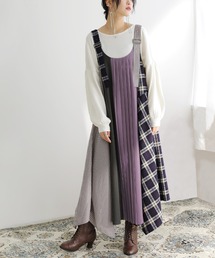 【廃盤】『アシメ切替ジャンパースカート』