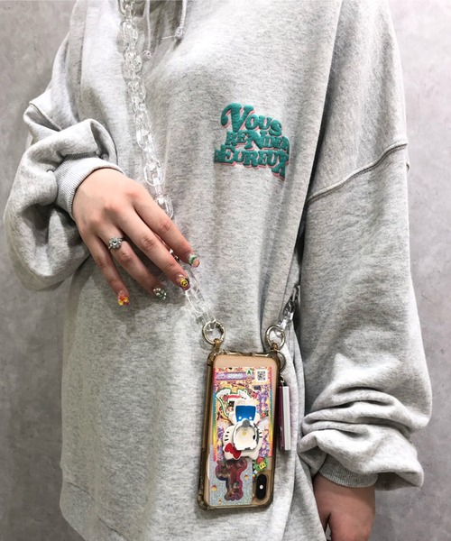 SPINNS（スピンズ）の「【選べるスマホショルダー】付け替え用クリアチェーンストラップ（スマホグッズ・レディース・クリア・ONESIZE）」の12枚目の写真