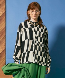 MAISON SPECIAL | ミックスパターンオーバーシャツ【MAISON SPECIAL/メゾンスペシャル】(シャツ/ブラウス)