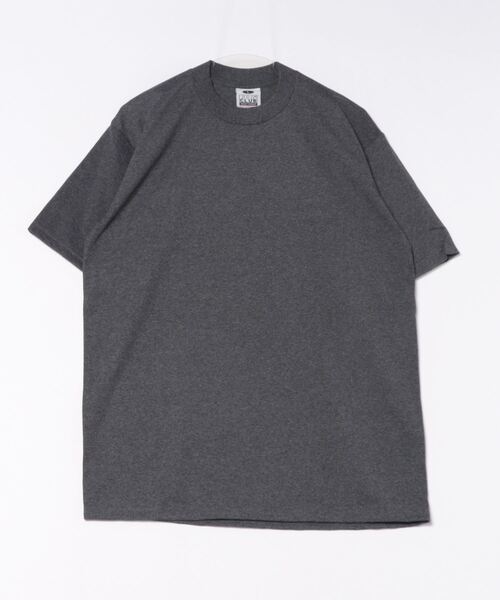 PRO CLUB （プロクラブ）の「【PRO CLUB】ヘビーウェイトクルーネックTシャツ 101　T0041 UNTR（Tシャツ/カットソー・メンズ・ホワイト/カーキ/ダークグリーン/ブラック/グレー/オリーブ/ネイビー/イエロー/ブルー/チャコールグレー/オレンジ・L/M/S/XL/2XL）」の3枚目の写真