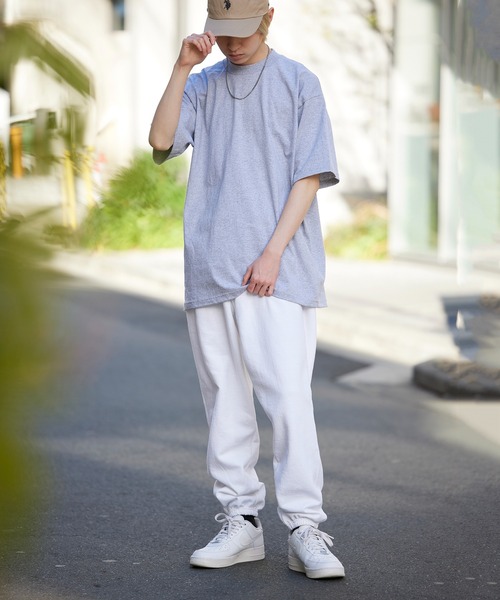 PRO CLUB （プロクラブ）の「【PRO CLUB】ヘビーウェイトクルーネックTシャツ 101　T0041 UNTR（Tシャツ/カットソー・メンズ・ホワイト/カーキ/ダークグリーン/ブラック/グレー/オリーブ/ネイビー/イエロー/ブルー/チャコールグレー/オレンジ・L/M/S/XL/2XL）」の20枚目の写真