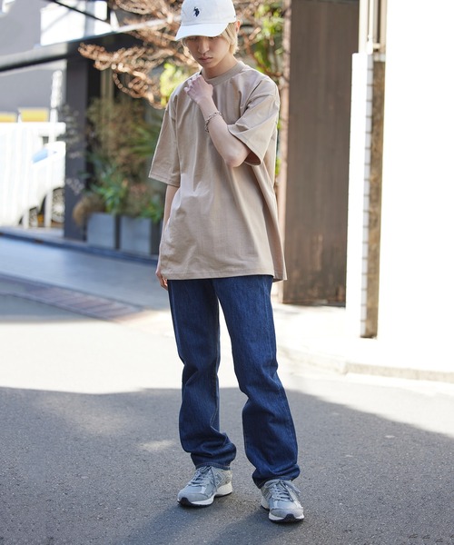 PRO CLUB （プロクラブ）の「【PRO CLUB】ヘビーウェイトクルーネックTシャツ 101　T0041 UNTR（Tシャツ/カットソー・メンズ・ホワイト/カーキ/ダークグリーン/ブラック/グレー/オリーブ/ネイビー/イエロー/ブルー/チャコールグレー/オレンジ・L/M/S/XL/2XL）」の12枚目の写真