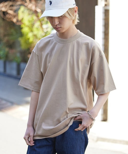 PRO CLUB （プロクラブ）の「【PRO CLUB】ヘビーウェイトクルーネックTシャツ 101　T0041 UNTR（Tシャツ/カットソー・メンズ・ホワイト/カーキ/ダークグリーン/ブラック/グレー/オリーブ/ネイビー/イエロー/ブルー/チャコールグレー/オレンジ・L/M/S/XL/2XL）」の14枚目の写真