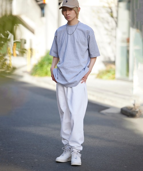 PRO CLUB （プロクラブ）の「【PRO CLUB】ヘビーウェイトクルーネックTシャツ 101　T0041 UNTR（Tシャツ/カットソー・メンズ・ホワイト/カーキ/ダークグリーン/ブラック/グレー/オリーブ/ネイビー/イエロー/ブルー/チャコールグレー/オレンジ・L/M/S/XL/2XL）」の18枚目の写真