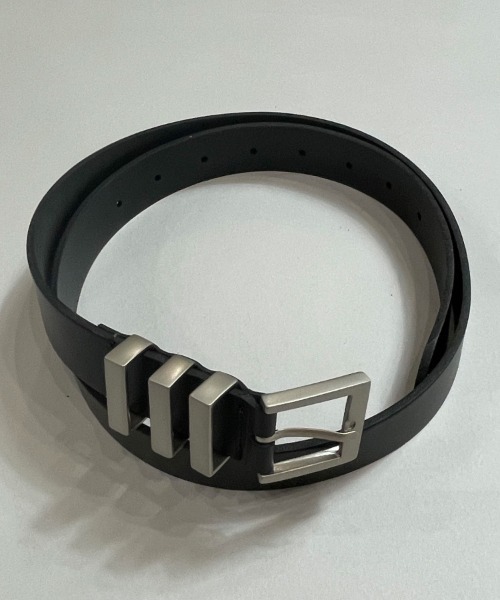 JACKROSE（ジャックローズ）の「JE-COW LEATHER-3.ベルト（ベルト・メンズ・ブラック/ブラウン・FREE）」の5枚目の写真