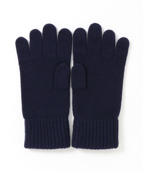 BENETTON (UNITED COLORS OF BENETTON)（ベネトンユナイテッドカラーズオブベネトン）の「ヴァージンウール100％ニットグローブ・手袋（手袋・メンズ・ネイビー/カーキ/ブラック/ボルドー/グレー・SMALL/LARGE）」の6枚目の写真