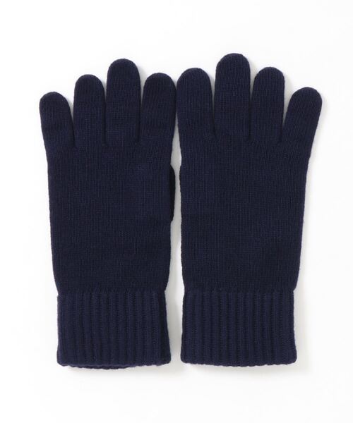 BENETTON (UNITED COLORS OF BENETTON)（ベネトンユナイテッドカラーズオブベネトン）の「ヴァージンウール100％ニットグローブ・手袋（手袋・メンズ・ネイビー/カーキ/ブラック/ボルドー/グレー・SMALL/LARGE）」の10枚目の写真