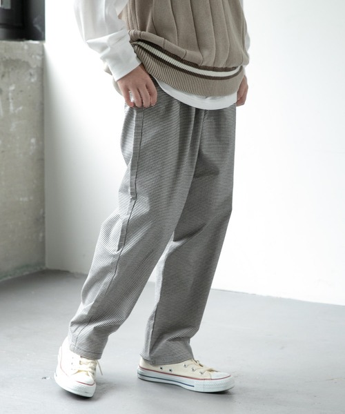 GLOBAL WORK（グローバルワーク）の「AND YUA ANY/サマ見えイージーパンツ/956023（その他パンツ・キッズ・ベージュ/ブルー/ダークブラウン/ブラック/ブラウン/ライトグリーン/グリーン/その他1/ホワイト・150cm/160cm）」の9枚目の写真