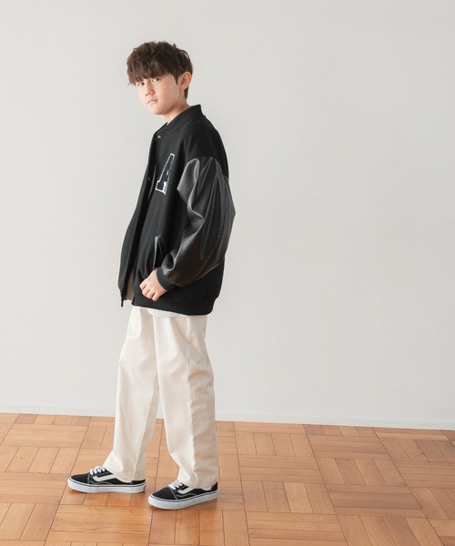 GLOBAL WORK（グローバルワーク）の「AND YUA ANY/サマ見えイージーパンツ/956023（その他パンツ・キッズ・ベージュ/ブルー/ダークブラウン/ブラック/ブラウン/ライトグリーン/グリーン/その他1/ホワイト・150cm/160cm）」の22枚目の写真