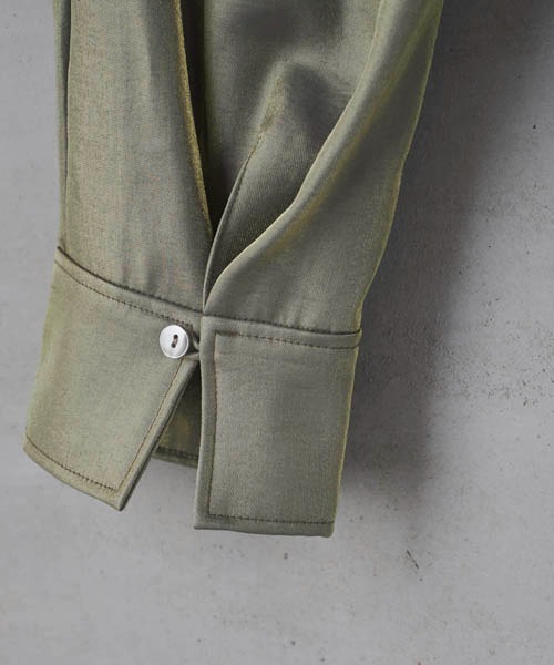 lautreamont BLEUBLANC（ロートレアモンブルーブラン）の「<lautreamont BLEUBLANC>ギラギラドロストイージーパンツ≪手洗い可能≫（その他パンツ・レディース・ブラック/カーキ/ピンク・9号/7号）」の14枚目の写真