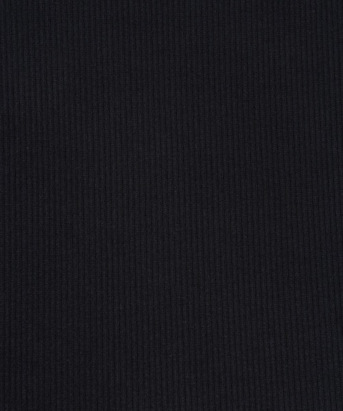 PUNYUS（プニュズ）の「カットアウトリブトップス(長袖)（Tシャツ/カットソー・レディース・ブラック/パープル/ブラウン・1/2/4/3）」の15枚目の写真