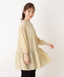 DRESKIP | 【藤本美貴さん着用商品】イージーケアー2WAYティアードブラウス(シャツ/ブラウス)