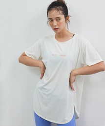 ellesse | 【NERGY×ellesse】UV&吸水速乾 ロゴプリントビッグTシャツ(Tシャツ/カットソー)