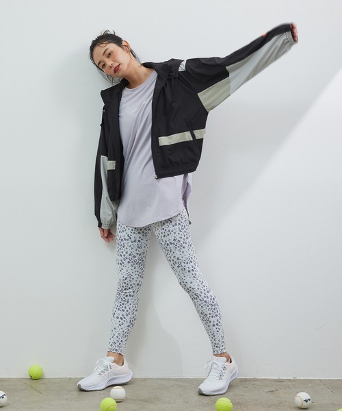 ellesse（エレッセ）の「【NERGY×ellesse】UV&吸水速乾 ロゴプリントビッグTシャツ（Tシャツ/カットソー・レディース・ホワイト/ラベンダー・FREE）」の12枚目の写真