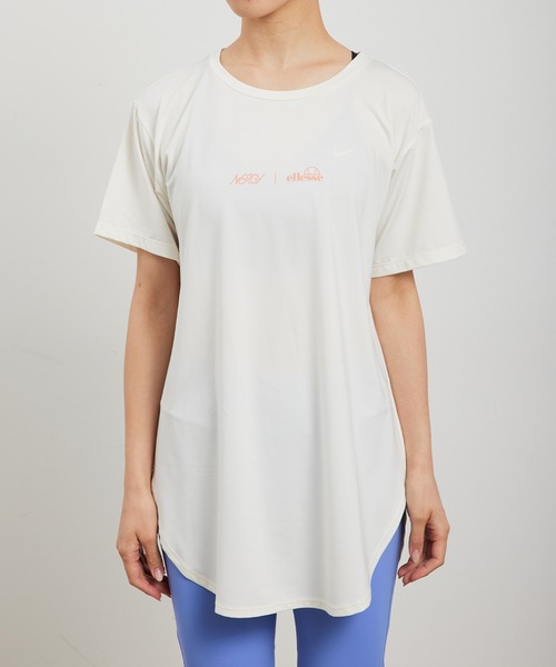 ellesse（エレッセ）の「【NERGY×ellesse】UV&吸水速乾 ロゴプリントビッグTシャツ（Tシャツ/カットソー・レディース・ホワイト/ラベンダー・FREE）」の19枚目の写真