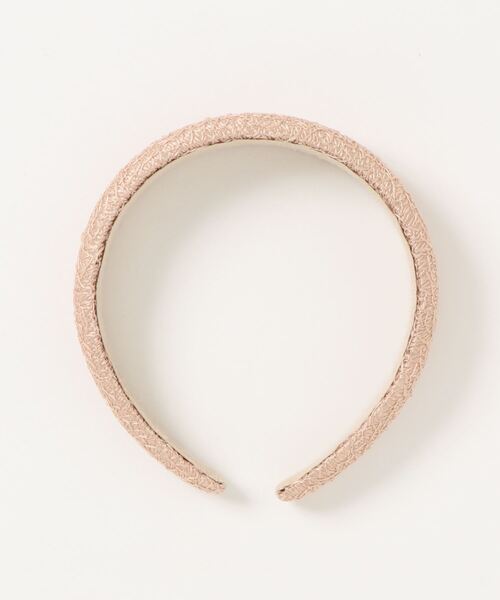 Areeam（アリーム）の「スカシ調カチューシャ（カチューシャ・レディース・アイボリー/ピンクベージュ・FREE）」の7枚目の写真