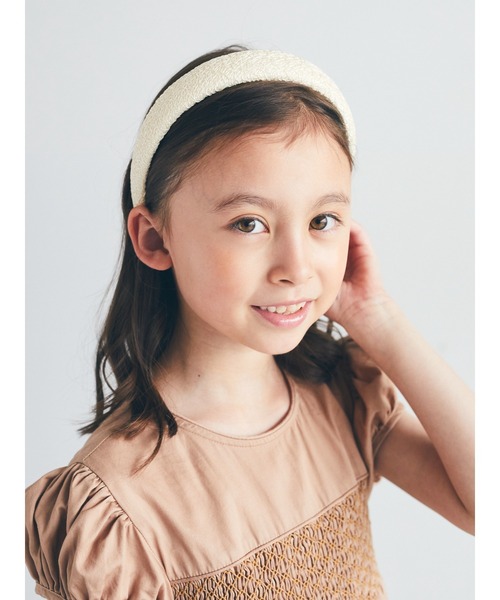 Areeam（アリーム）の「スカシ調カチューシャ（カチューシャ・レディース・アイボリー/ピンクベージュ・FREE）」の11枚目の写真