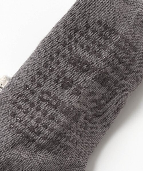 apres les cours（アプレレクール）の「レースソックス・レギンスセパレートセット（レギンス/スパッツ・キッズ・ブラウン/グレー/ブラック/アイボリー・120/100/90/140/110）」の10枚目の写真