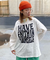 WEGO | WEGO/グラフィックビックシルエットロンT(Tシャツ/カットソー)