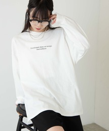 WEGO | WEGO/グラフィックビックシルエットロンT(Tシャツ/カットソー)