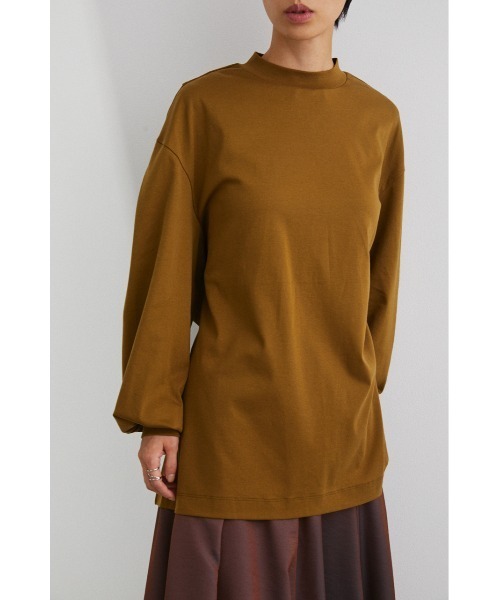 STYLEMIXER(スタイルミキサー)の「バックストリングロングスリーブT(Tシャツ/カットソー・レディース・ブラック/ライトベージュ/カーキ・FREE)」の10枚目の写真