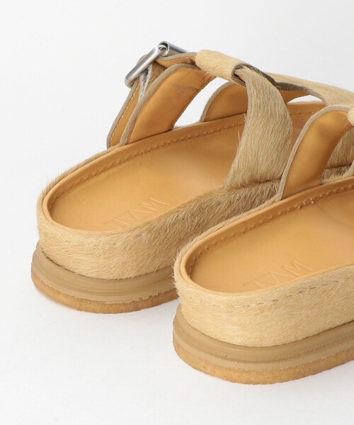 別注JVAM T BAR SLIDERS サンダルベージュ