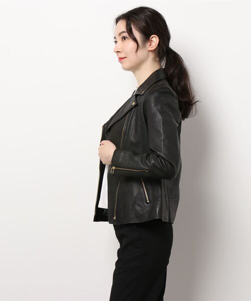 ★美品★ Gready Brilliant ラムレザーライダースジャケット Gready Brilliant ラムレザーライダースジャケット