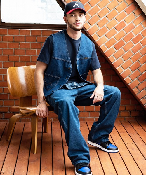 Wrangler（ラングラー）の「Wrangler デニムベスト（ベスト・メンズ・インディゴブルー・MEDIUM/X-LARGE/SMALL/LARGE）」の12枚目の写真