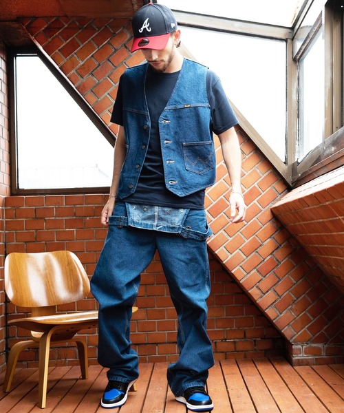 Wrangler（ラングラー）の「Wrangler デニムベスト（ベスト・メンズ・インディゴブルー・MEDIUM/X-LARGE/SMALL/LARGE）」の16枚目の写真