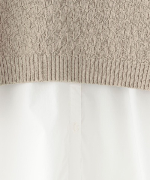 GLOBAL WORK(グローバルワーク)の「【キッズ】ニットベストセットワンピース/215884(ワンピース・キッズ・ブラック/ベージュ・110cm/100cm/120cm/130cm/140cm/150cm/160cm)」の9枚目の写真