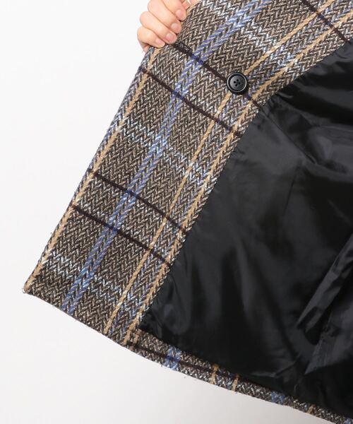 coca（coca）（コカ）の「ショート丈チェックアウター（テーラードジャケット・レディース・その他・L/M）」の13枚目の写真