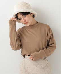 DOUBLE NAME | モックネックポイントステッチ吸湿発熱インナー(Tシャツ/カットソー)