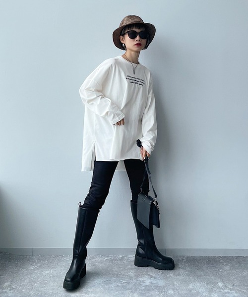 PAGEBOY(ページボーイ)の「スリムフィットジーンズ(デニムパンツ・レディース・ブラック/インディゴブルー・25inch/26inch/27inch)」の14枚目の写真